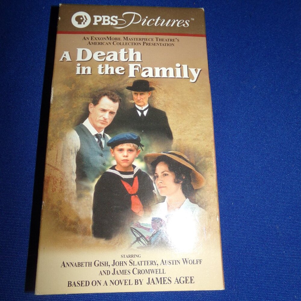 A Death in the Family VHS Video Tape Movie - Vintage PBS Pictures - Masterpiece